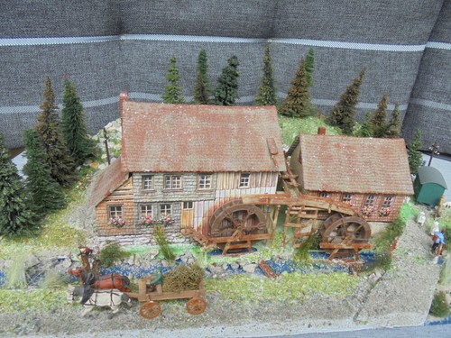 Diorama hexenlochmühle - diorama,