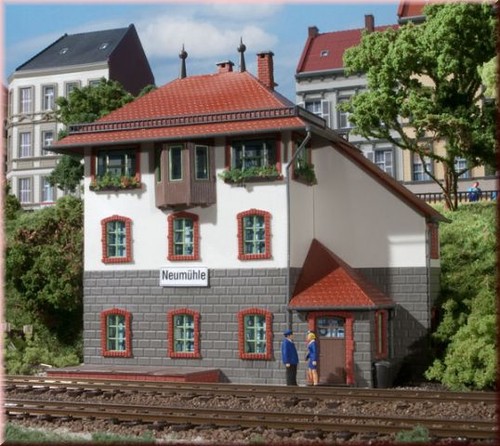 Auhagen 11373 stellwerk - h0,