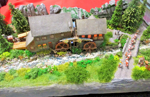 TOP-Mühlen-Diorama