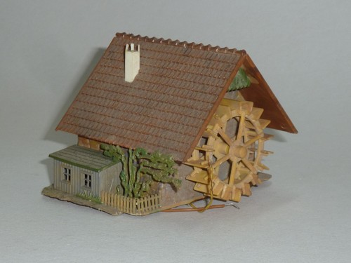 Modellbahn kleine mühle - h0,,